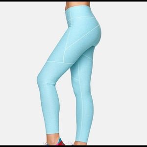 Outdoor Voices 7/8 Warmup Legging in Pool Blue
